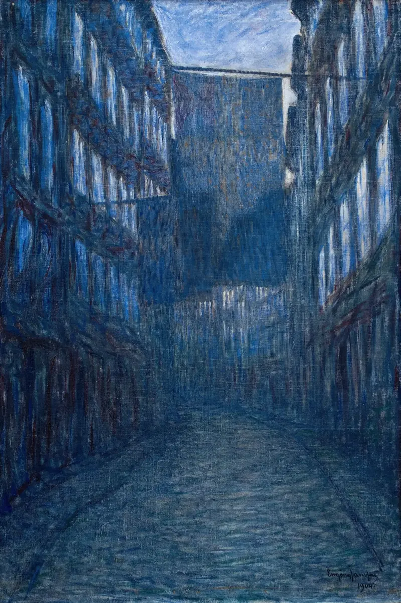 Österlånggatan, Eugène Jansson