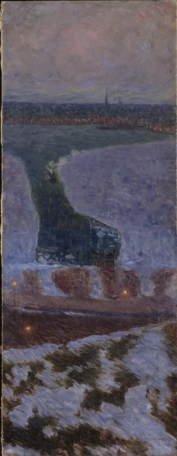 Riddarfjärden. A Stockholm, Eugène Jansson