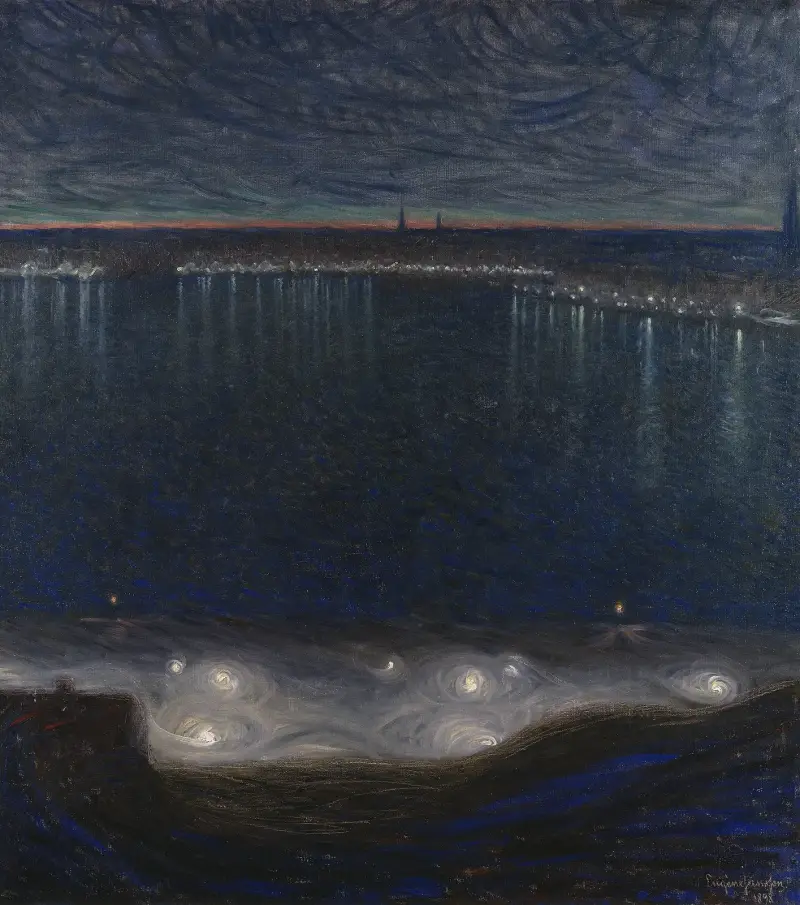 Riddarfjärden, Stockholm, Eugène Jansson