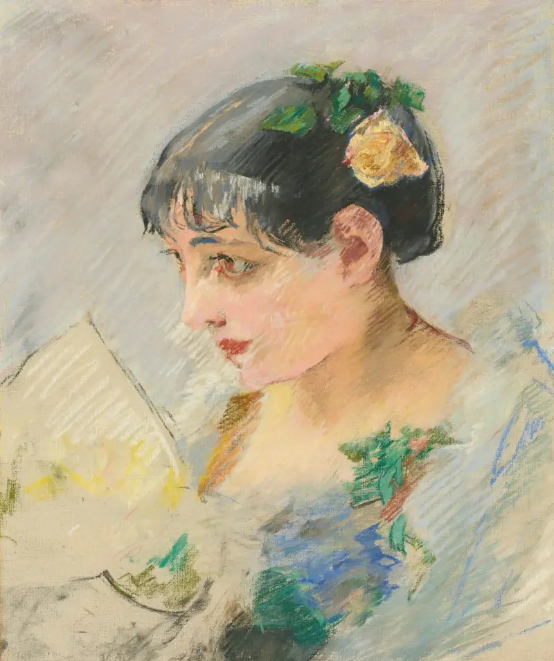 Hiszpanka (Portret modystki), Eva Gonzalès