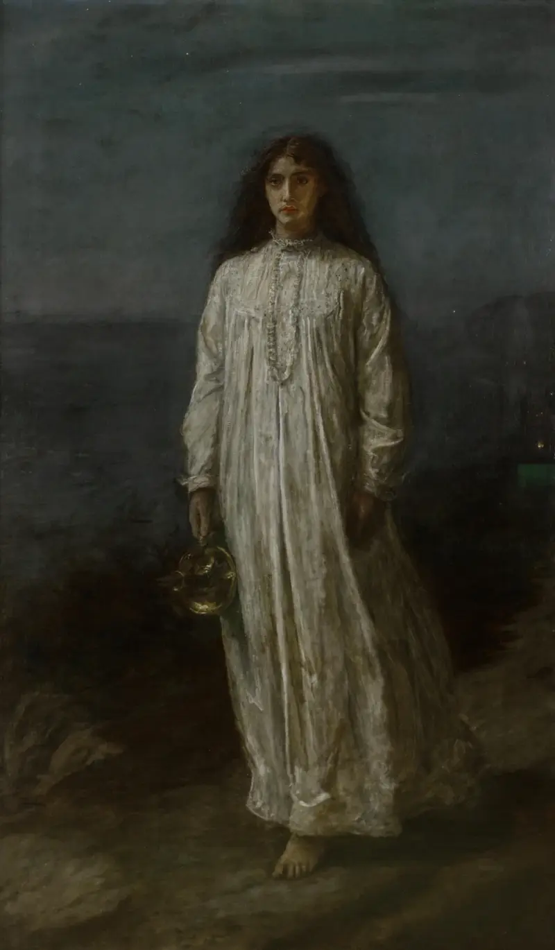 A Somnambulist av Sir John Everett Millais