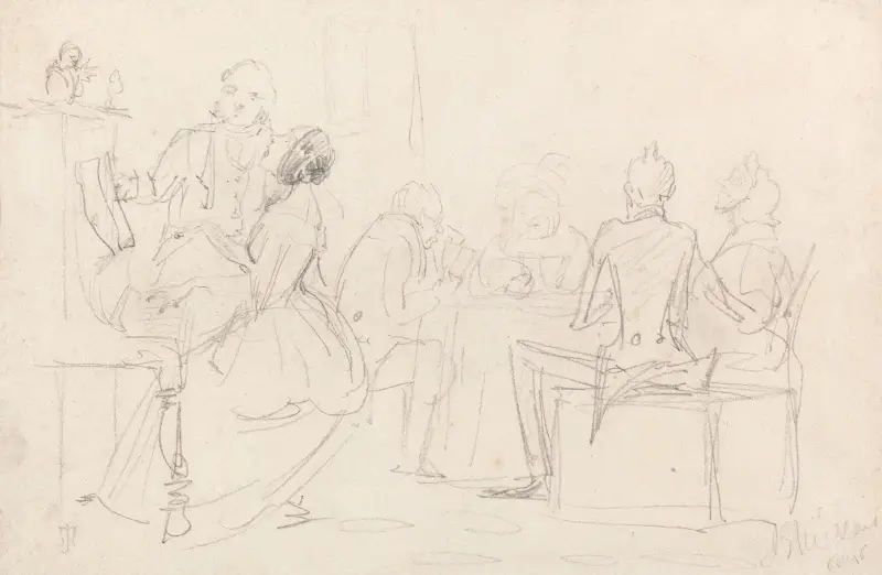 Wieczorne przyjęcie, Sir John Everett Millais