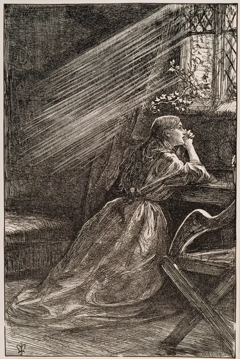 Irené av Sir John Everett Millais