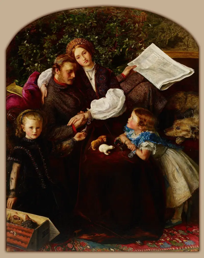 Mír uzavřen, Sir John Everett Millais