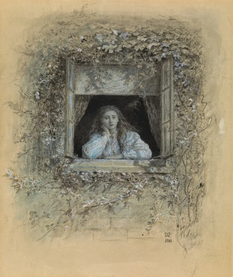Reverie, 1868, Sir John Everett Millais