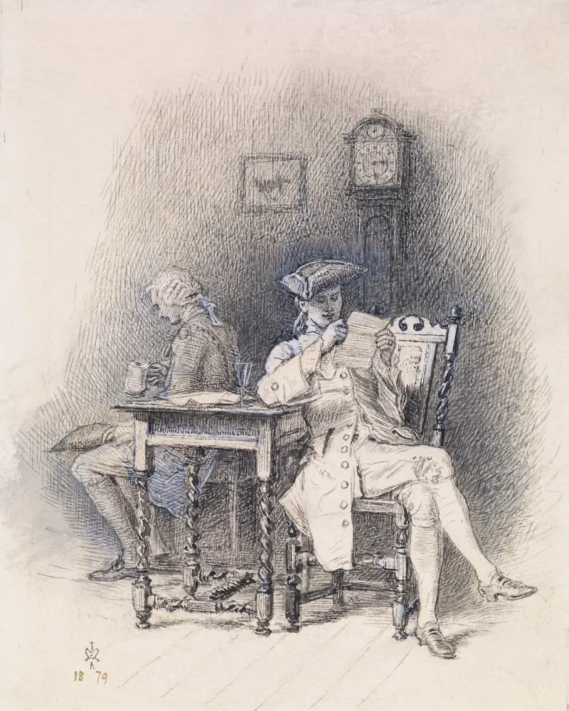 Thackerayho Barry Lyndon – Zachycené dopisy, Sir John Everett Millais