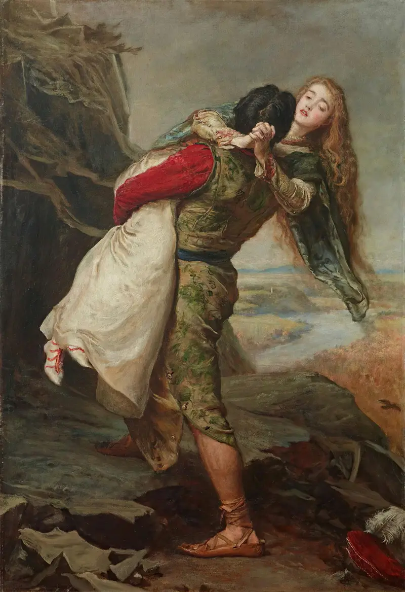Kärlekens krona av Sir John Everett Millais