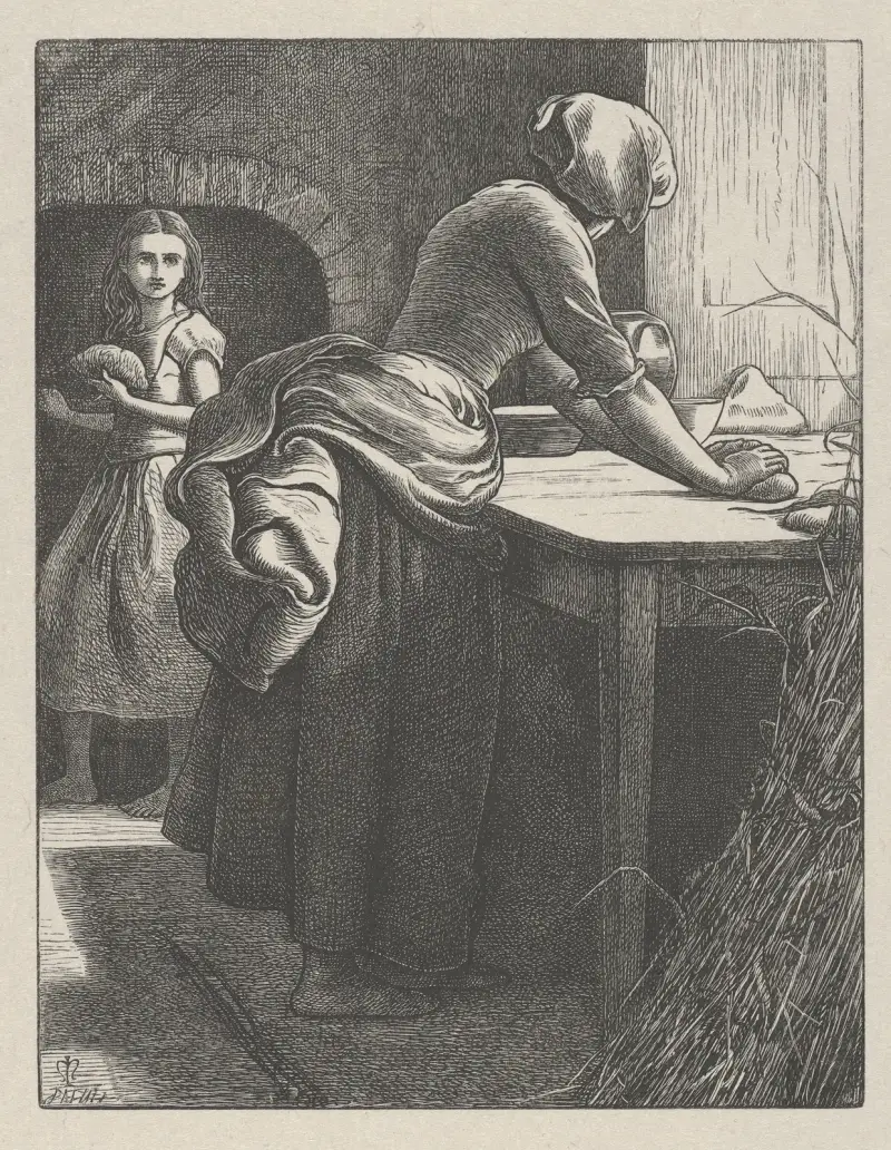 Liknelsen om surdegen av Sir John Everett Millais