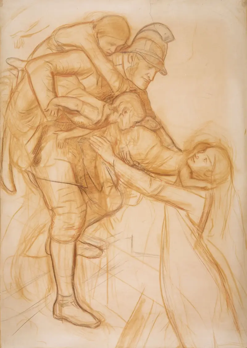 Ratunek, 1855, Sir John Everett Millais