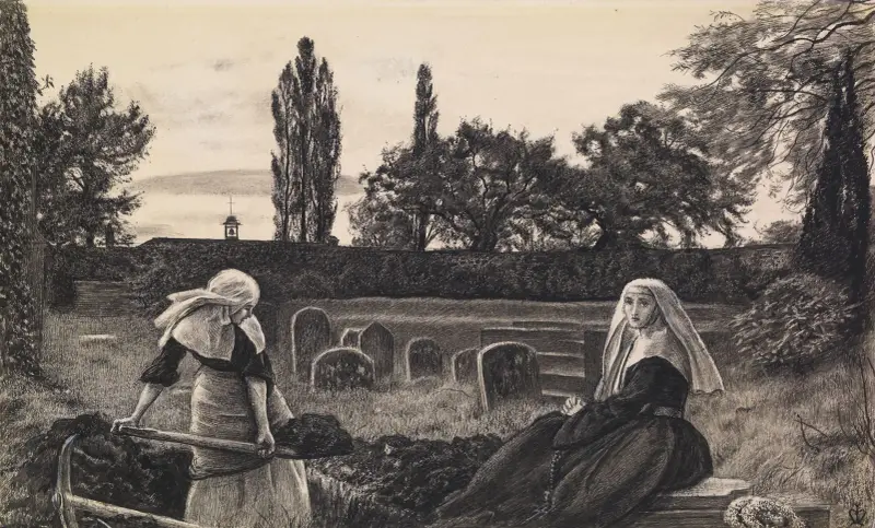 Vilans dal – färdig studie av Sir John Everett Millais