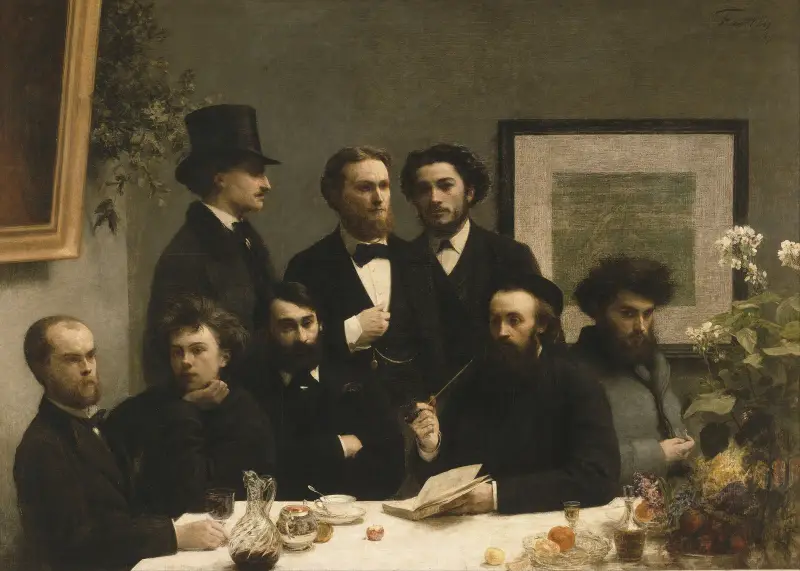 Bei Tisch von Henri Fantin-Latour