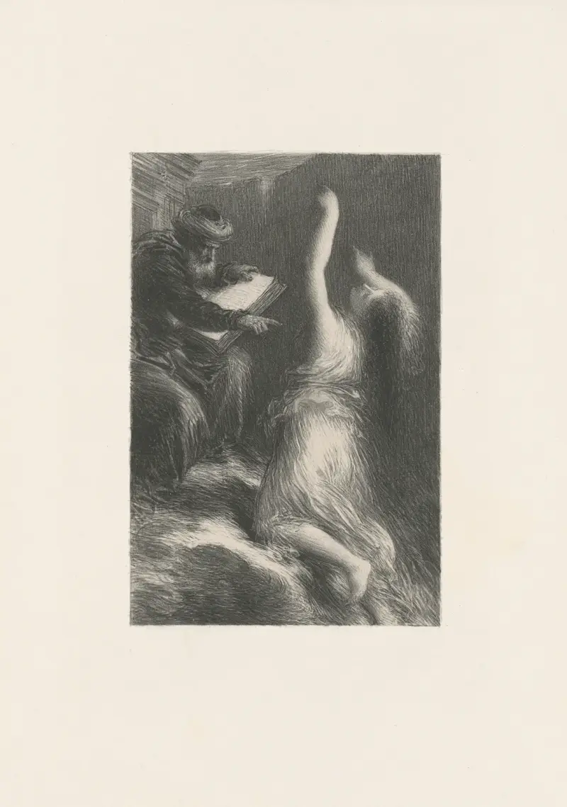 Parsifal. Akt II. Kundry wird herbeigerufen von Henri Fantin-Latour