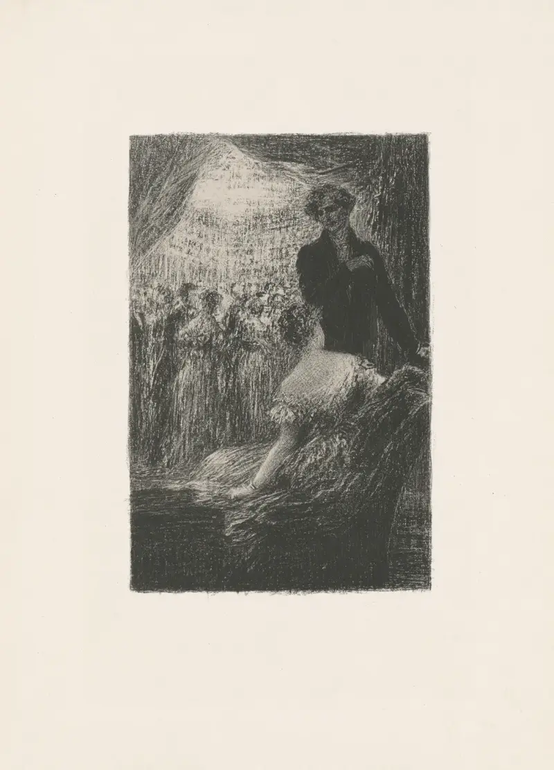 Fantastische Symphonie. Ein Ball von Henri Fantin-Latour
