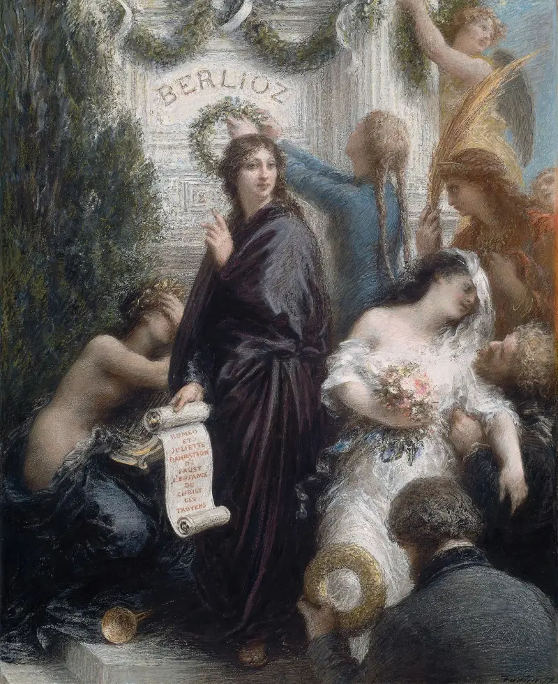 Výročí (Hold Hectoru Berliozovi), Henri Fantin-Latour
