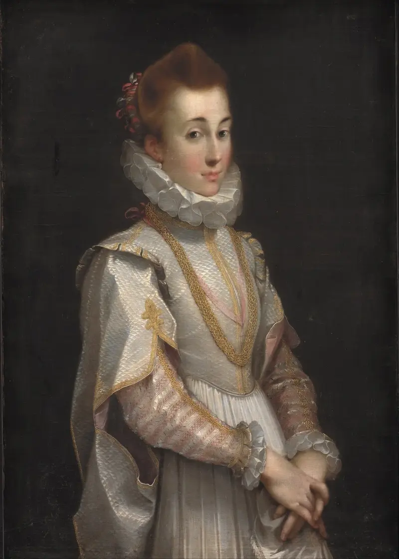 Porträtt av en ung dam av Federico Barocci