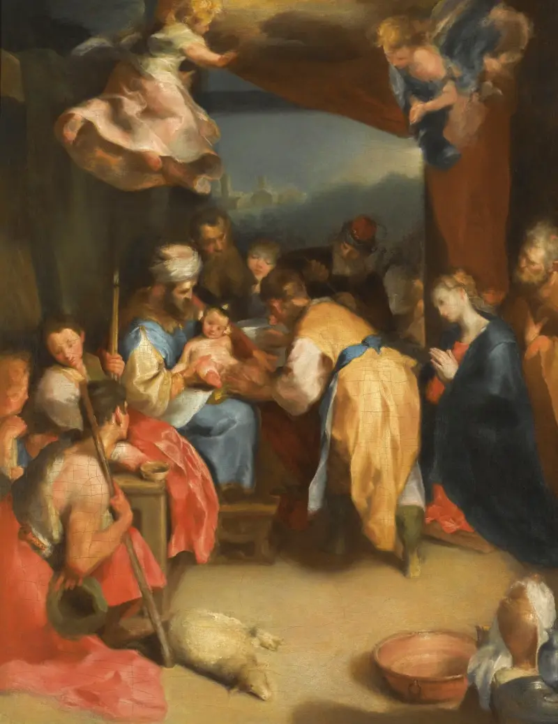 Die Beschneidung Christi von Federico Barocci