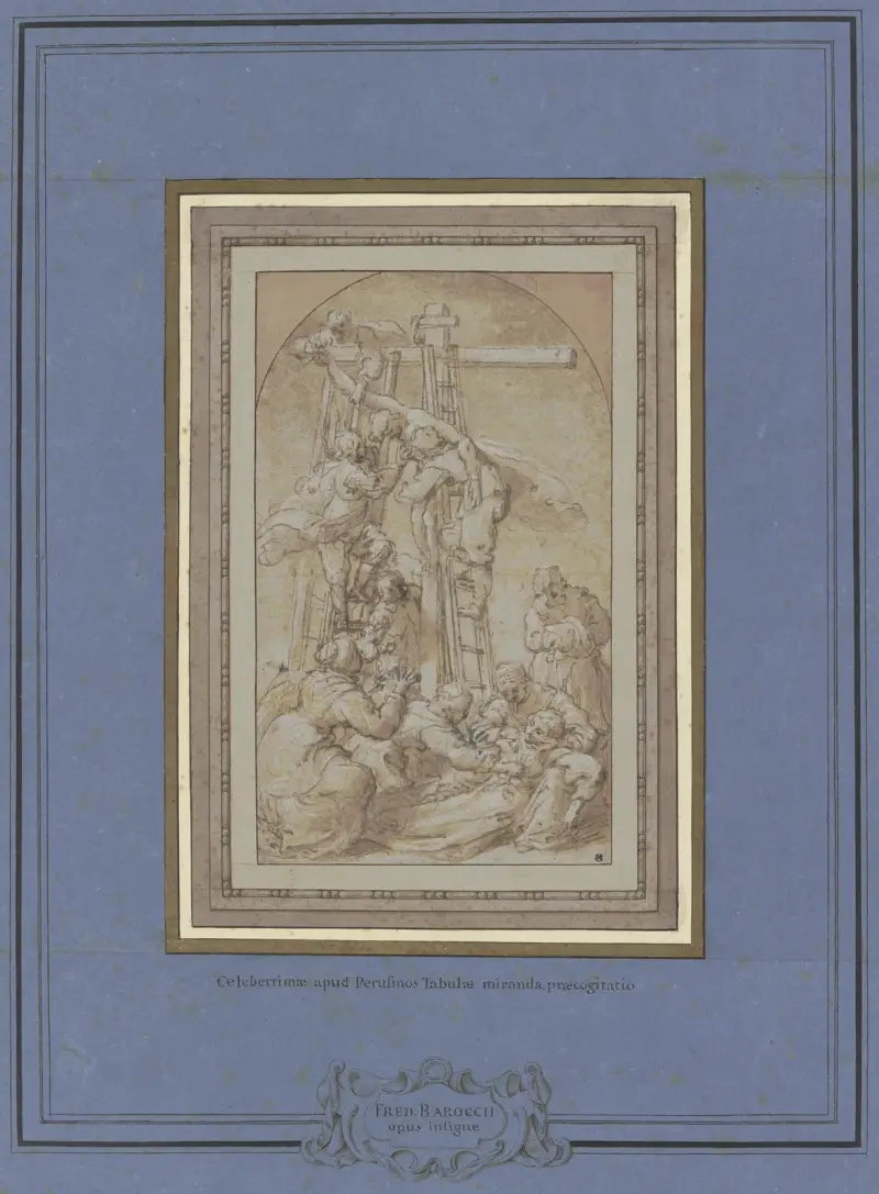 Nedtagandet från korset av Federico Barocci