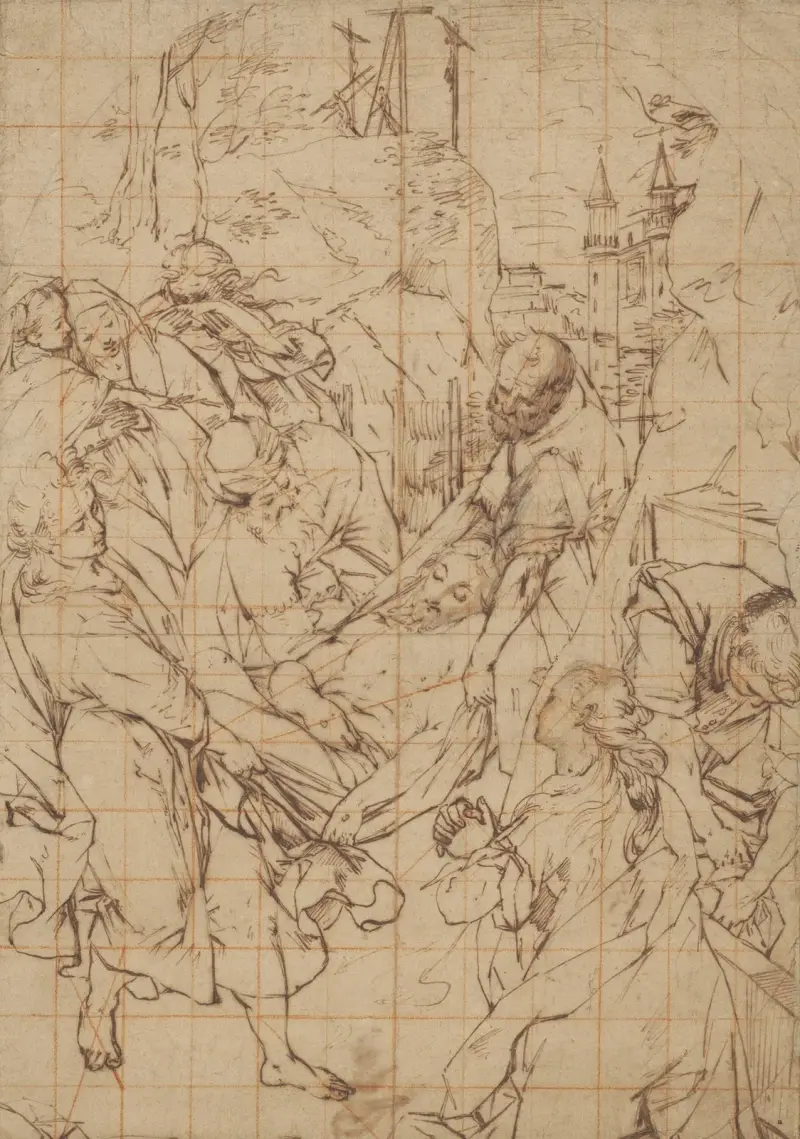 The Entombment of Christ av Federico Barocci