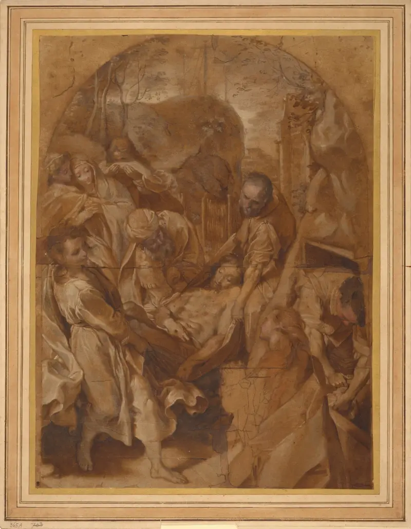 Die Grablegung von Federico Barocci