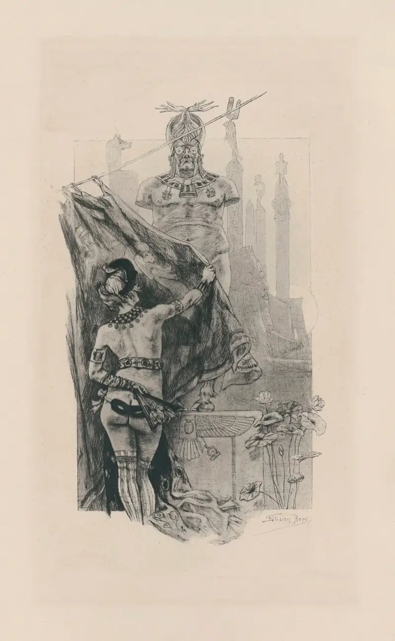 Die Rückkehr Sodoms von Félicien Rops