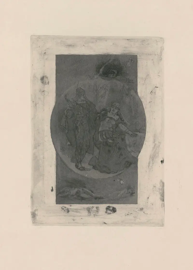 Le roman d’une nuit av Félicien Rops