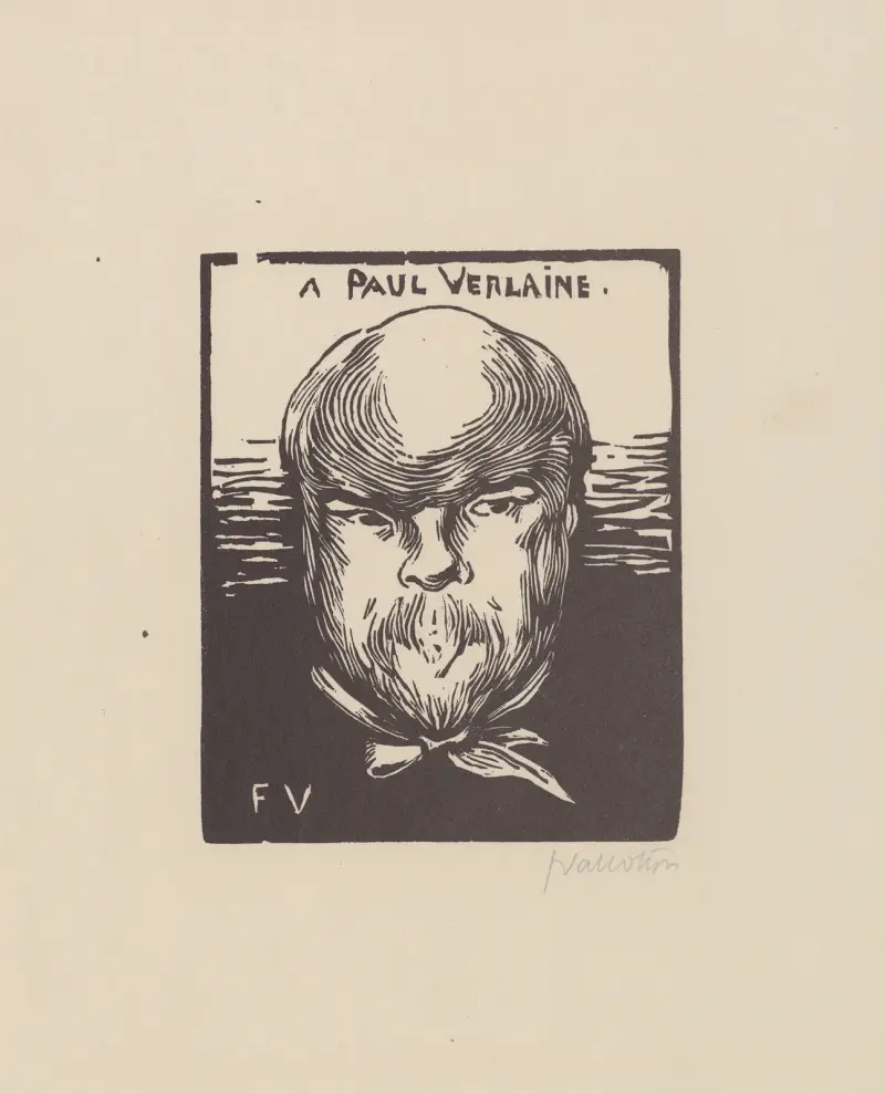 A Paul Verlaine av Félix Vallotton