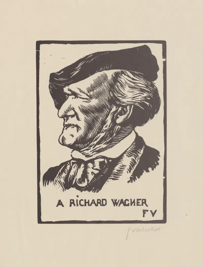 A Richard Wagner av Félix Vallotton