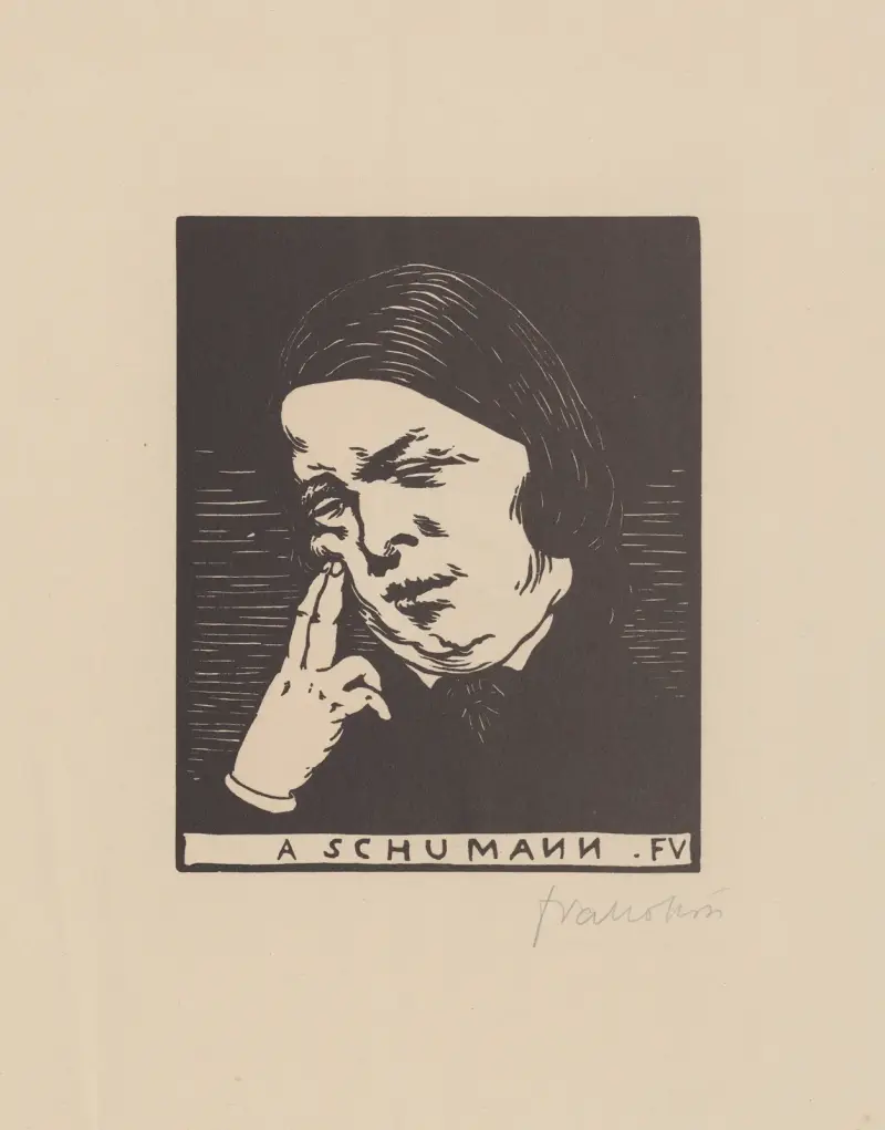 A Schumann, Félix Vallotton
