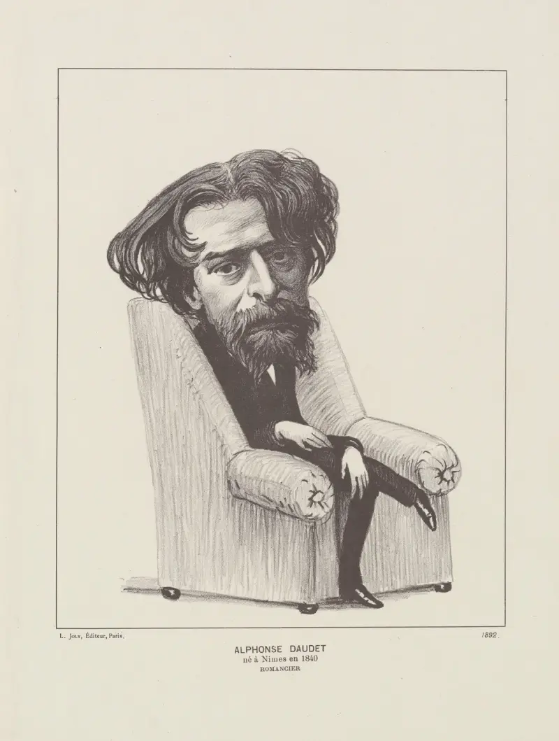 Alphonse Daudet av Félix Vallotton
