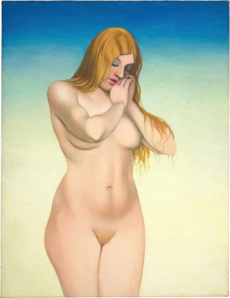 Blond akt, Félix Vallotton
