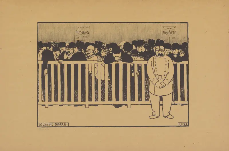 Zweites Büro von Félix Vallotton