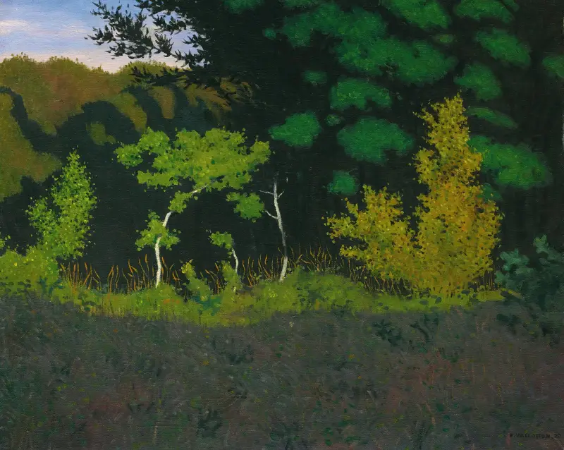 Am Waldrand von Félix Vallotton