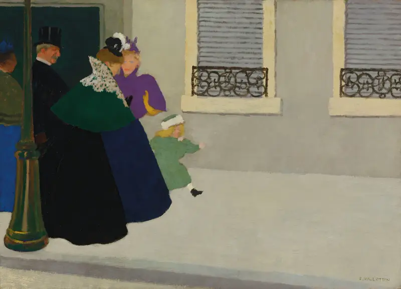 Procházka, Félix Vallotton