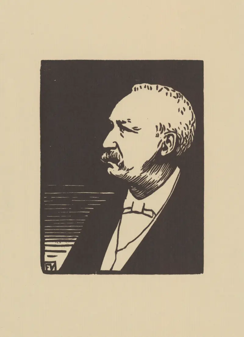 Félix Faure av Félix Vallotton