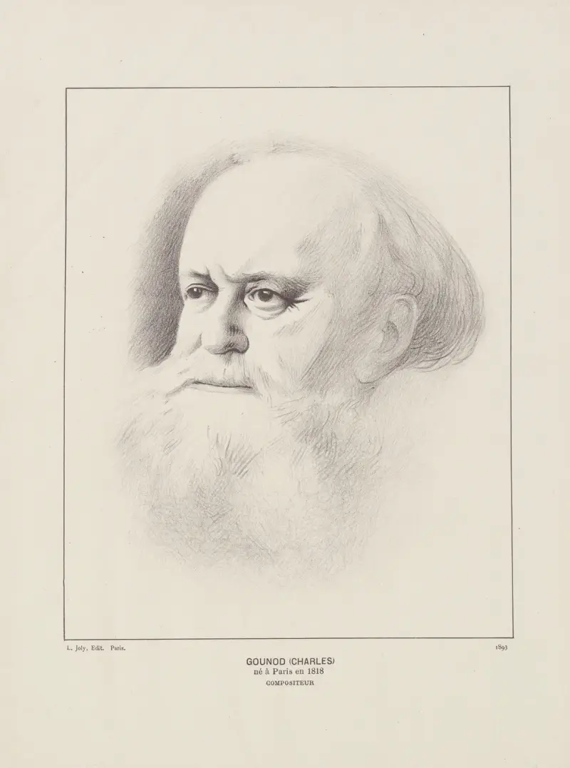 Gounod (Charles) av Félix Vallotton