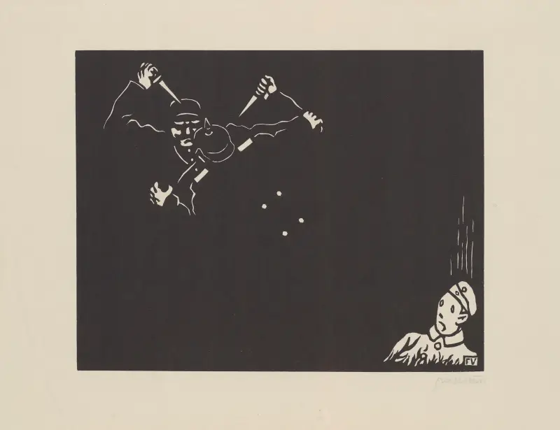 W ciemności, Félix Vallotton