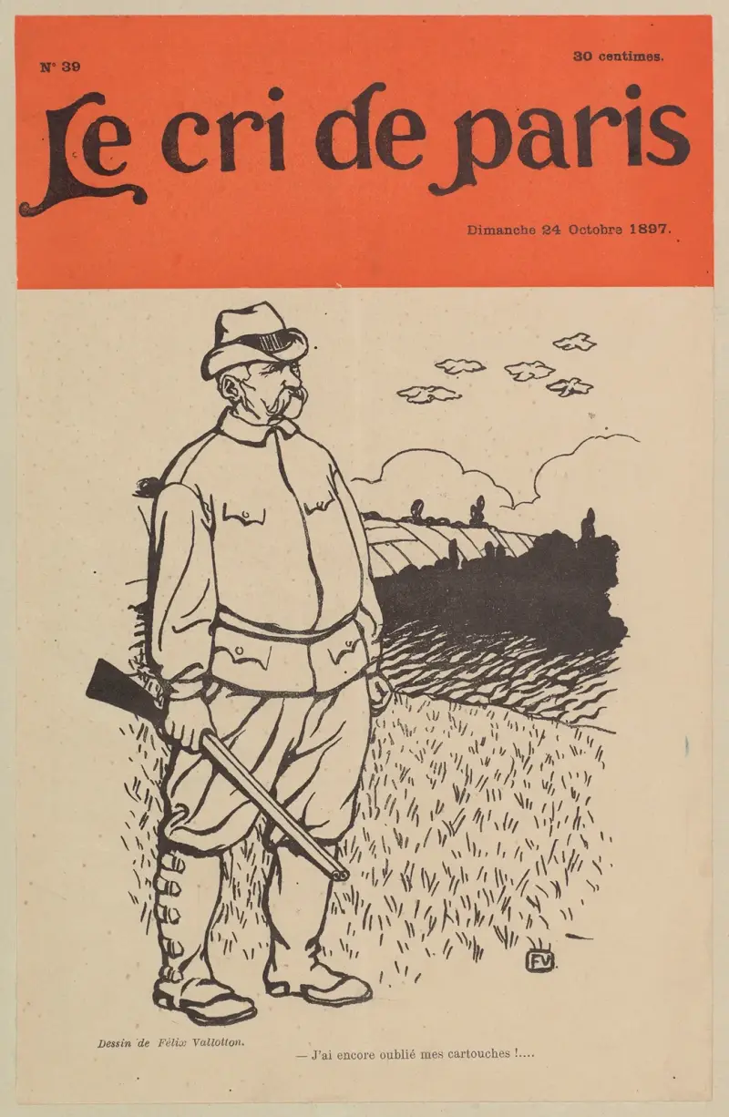 Jag har glömt patronerna igen! av Félix Vallotton