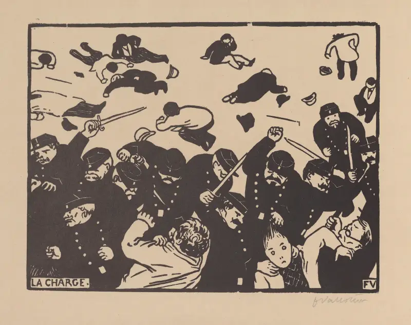 Der Angriff von Félix Vallotton