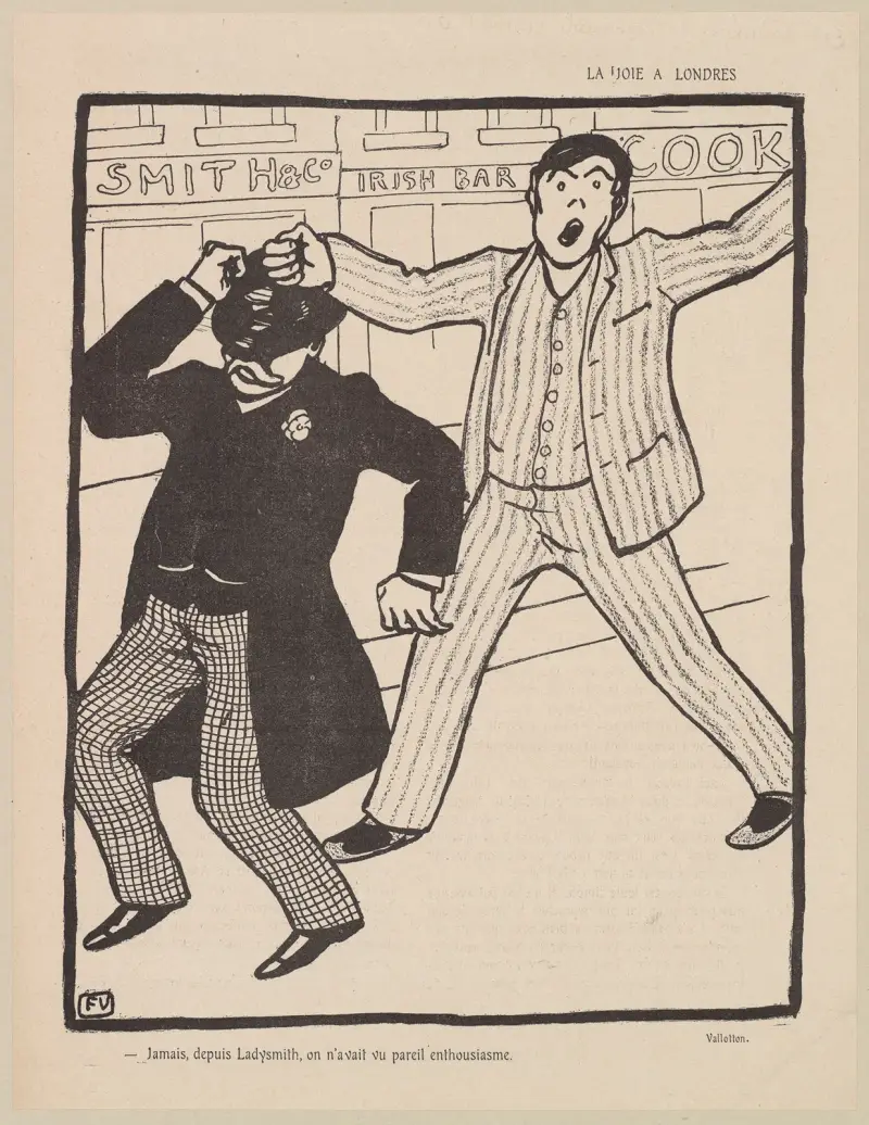 Glädjen i London av Félix Vallotton
