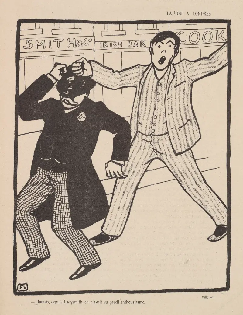 La Joie Londres av Félix Vallotton