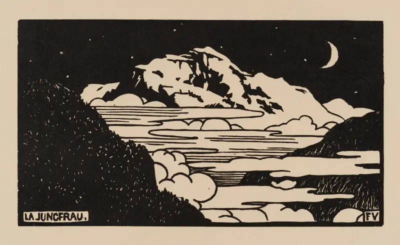 La Jungfrau, 1892 – Nr. 2, Félix Vallotton