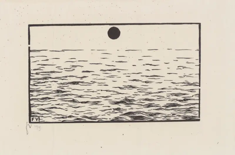 La mer av Félix Vallotton