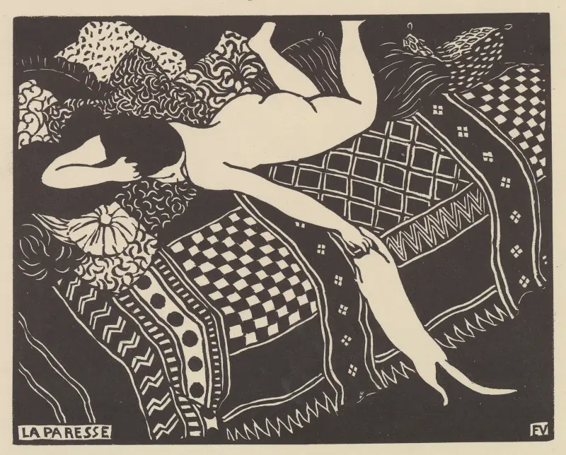 La paresse av Félix Vallotton