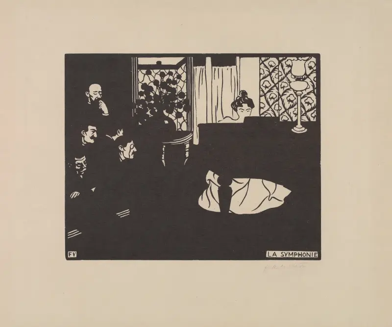Symfonin, 1897 – č. 1, Félix Vallotton