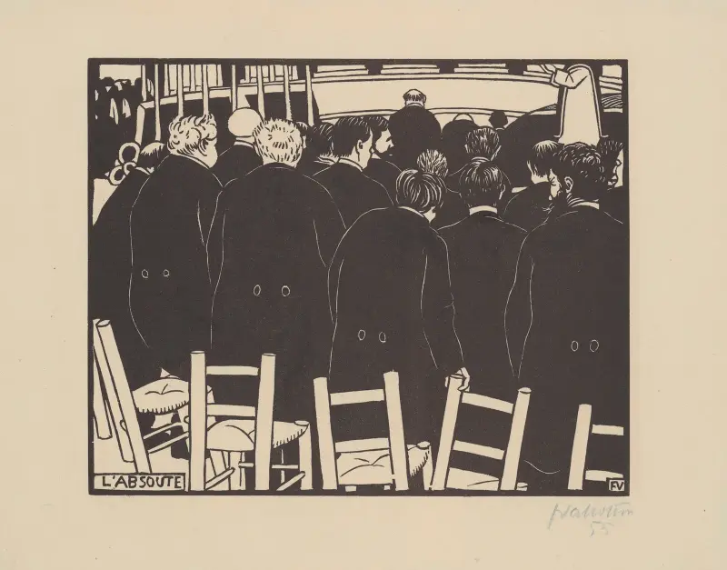 L’absoute, Félix Vallotton