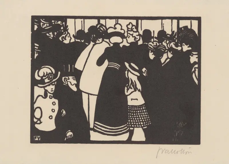 Laliques Schaufenster von Félix Vallotton