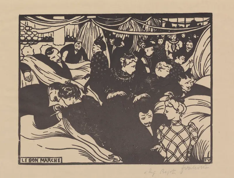 Le Bon Marché, Félix Vallotton