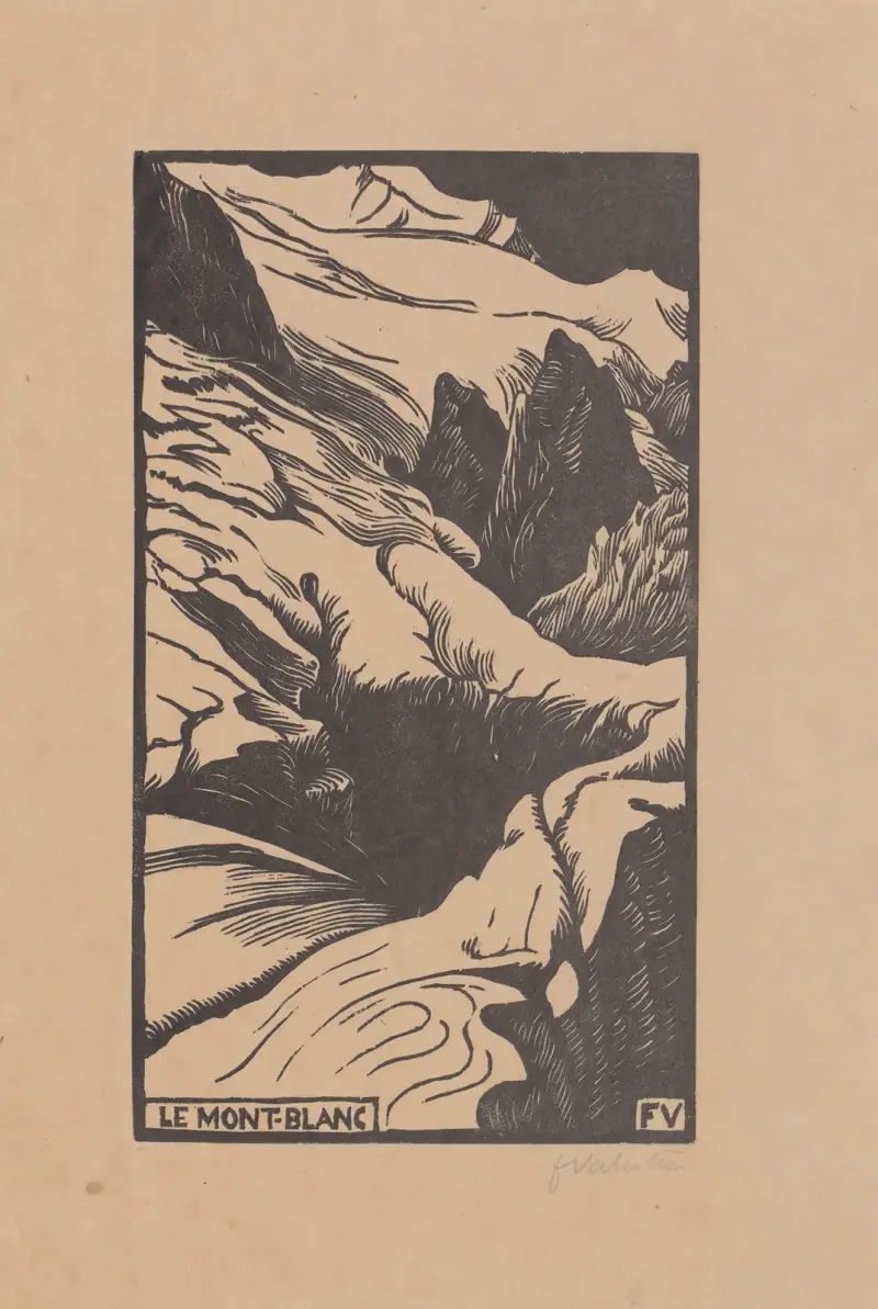 Mont Blanc, Félix Vallotton