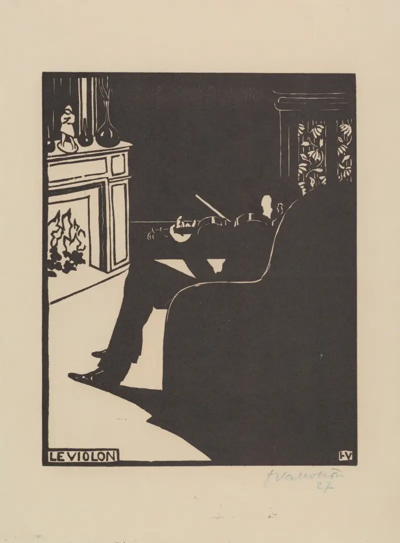 Die Violine von Félix Vallotton