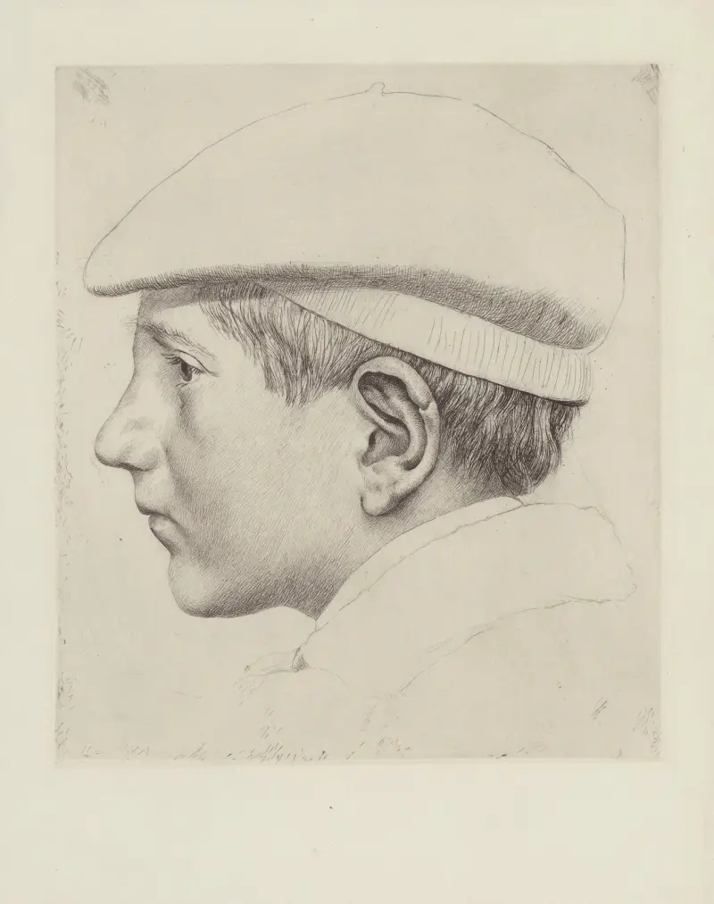 L’enfant au béret av Félix Vallotton
